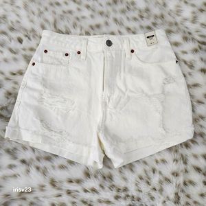 abercrombie & fitch | annie high rise shorts